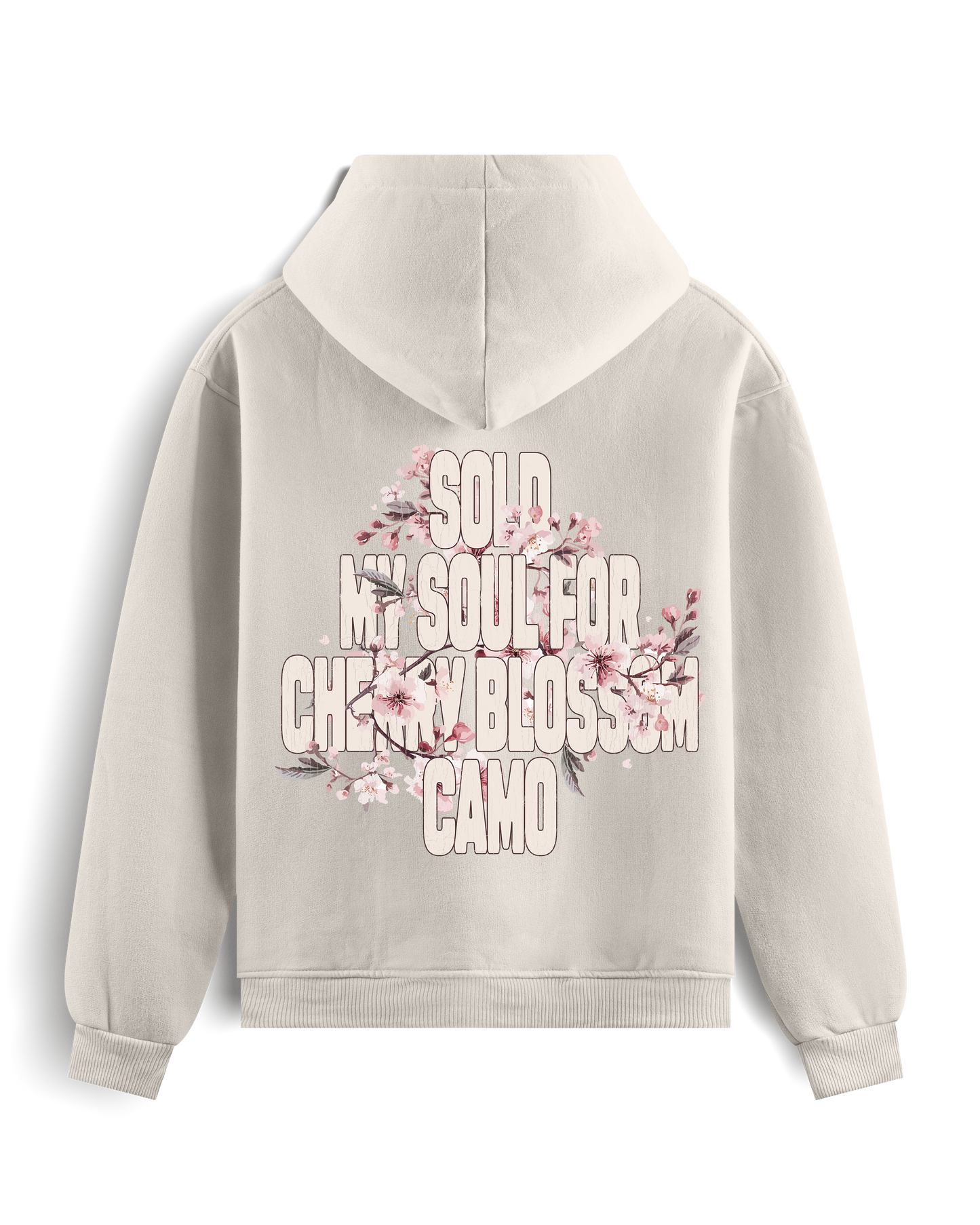Cherry Blossom Hoodie - Ivory