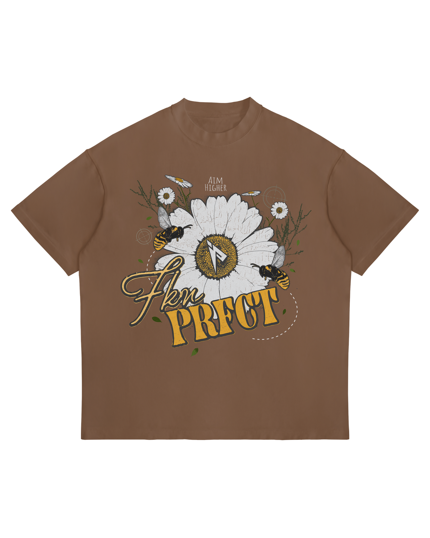 Daisy Tee - Brown