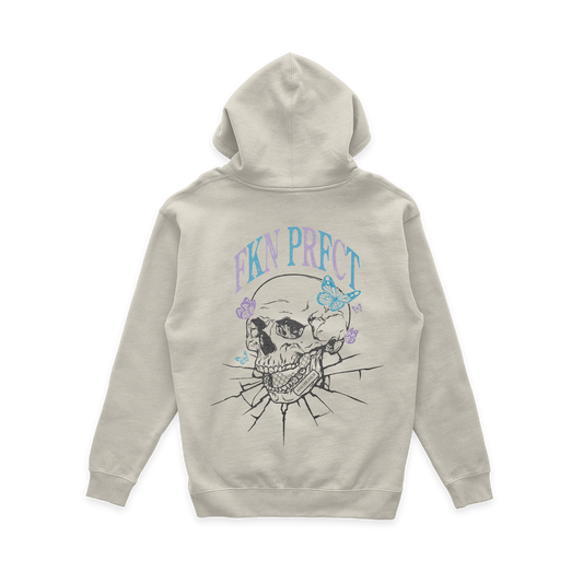 FKN Butterflies - Cotton Candy Cream Hoodie