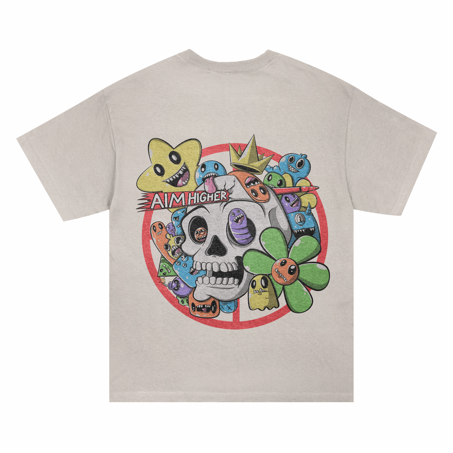 Friends N Monsters - Cream (full color)