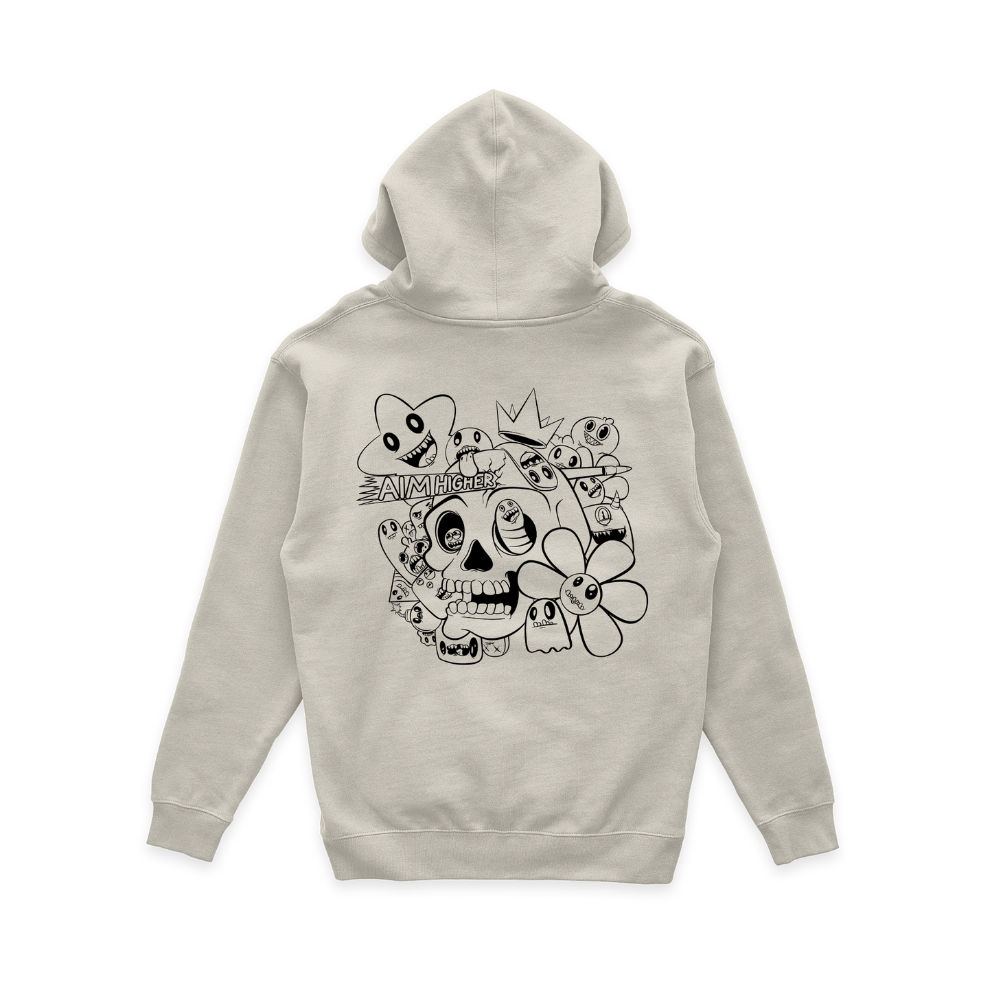Friends N Monsters - Cream Hoodie